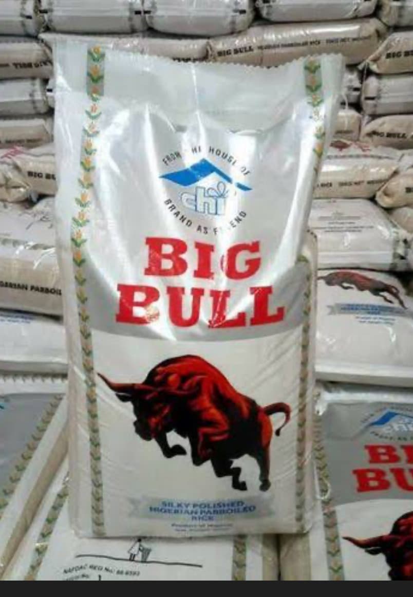 Bags of rice and kings cooking oil for sale at affordable prices